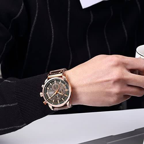CURREN Chronograph wristwatch for men