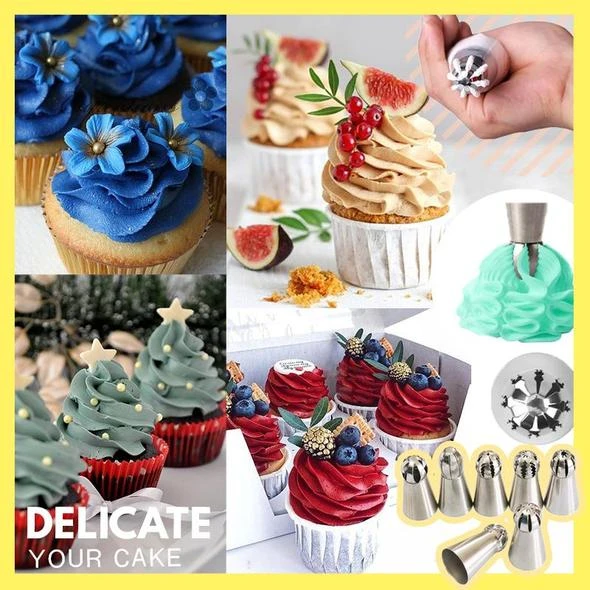 Cake Decoration Nozzle Set