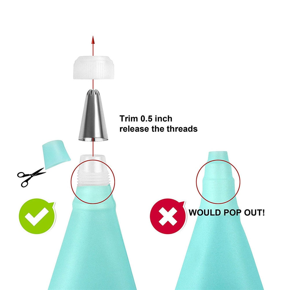 Cake Decoration Nozzle Set