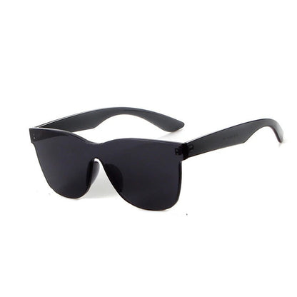 Candy Colours Rimless Square Sunglasses