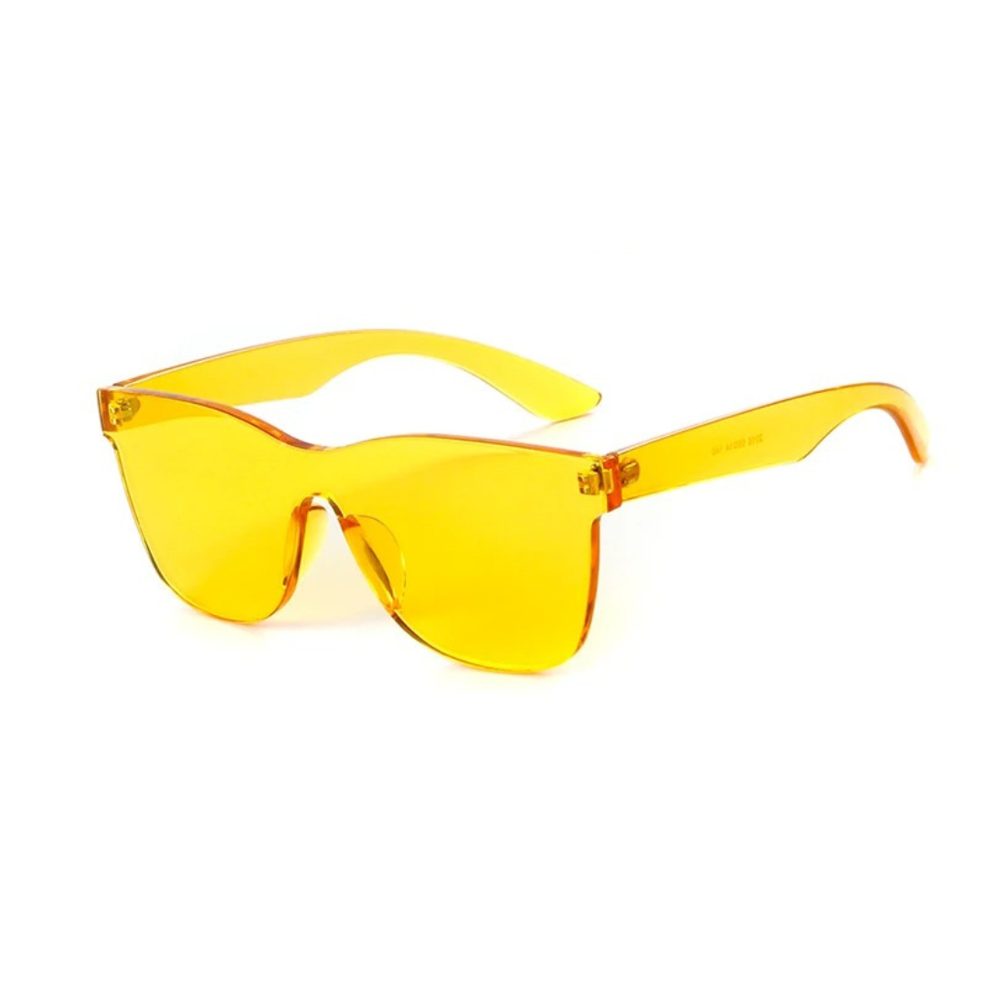 Candy Colours Rimless Square Sunglasses
