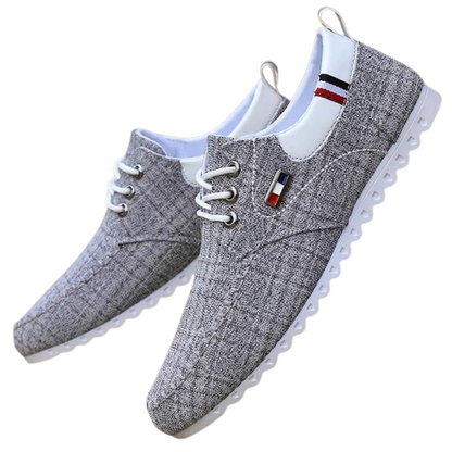 Canvas casual men's trainers
