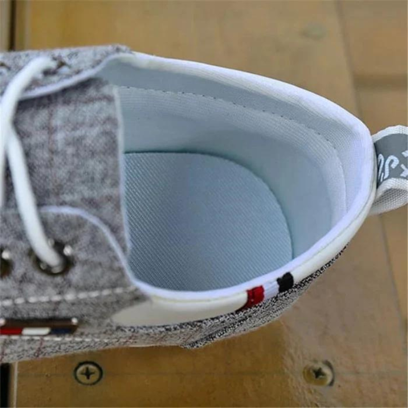 Canvas casual men's trainers