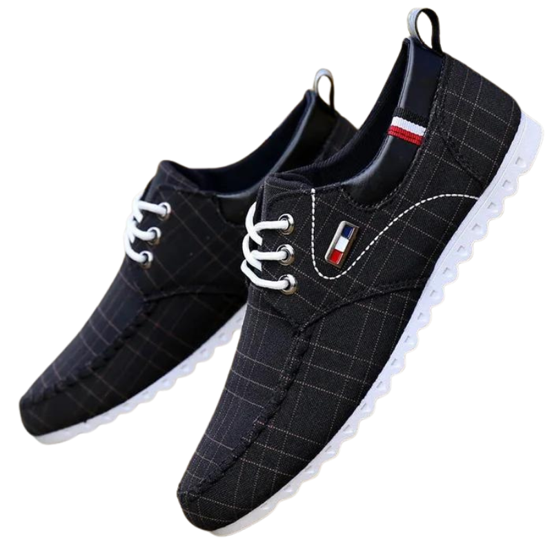 Canvas casual men's trainers