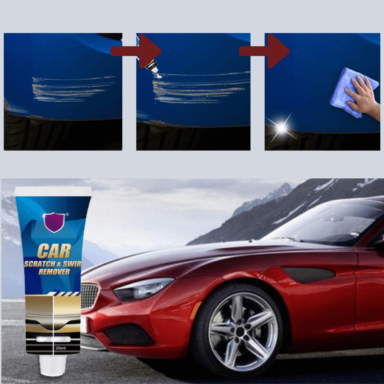Car Scratch Repair Cream