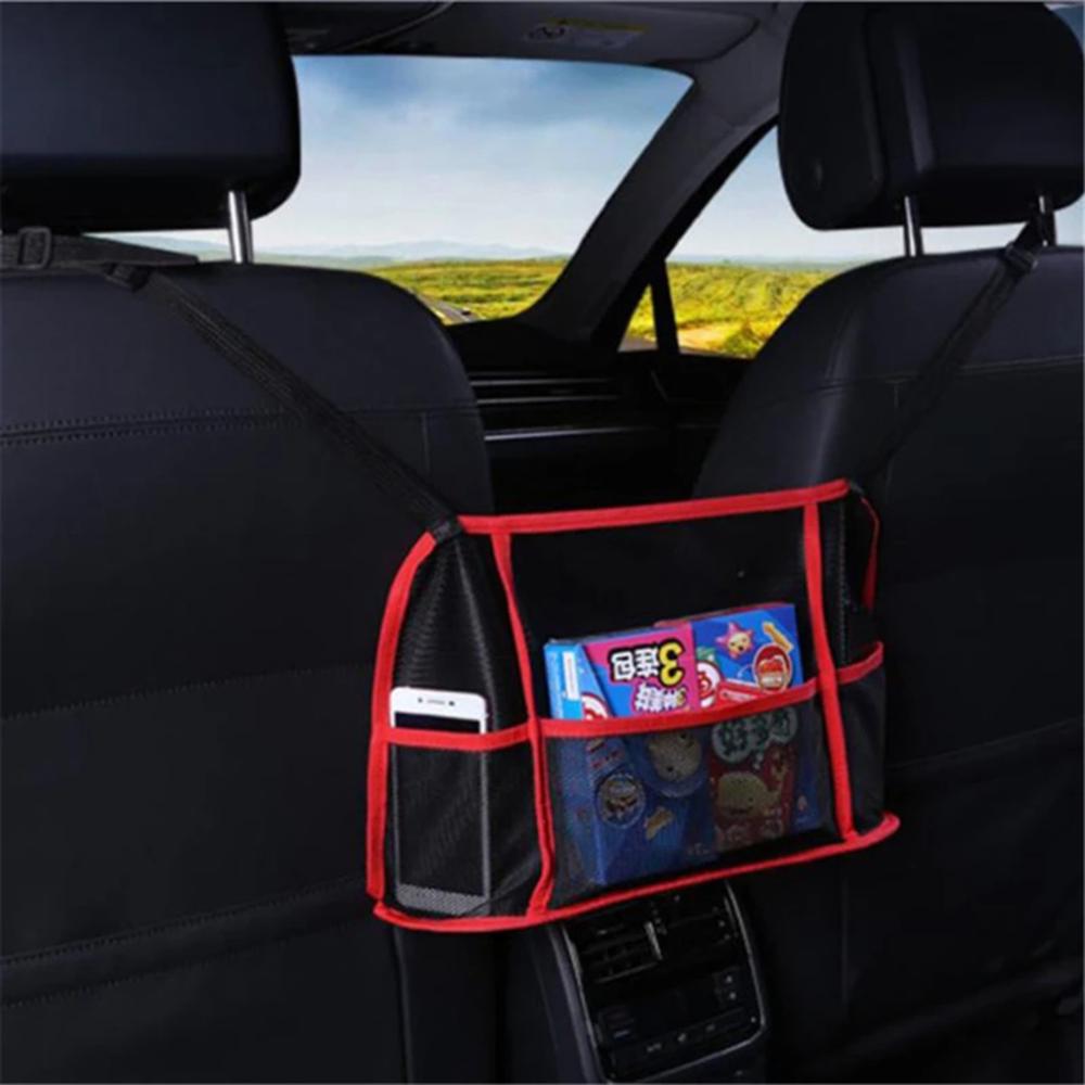 Car seat net holder