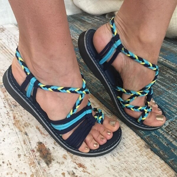 Casual Lace-Up Beach Sandals