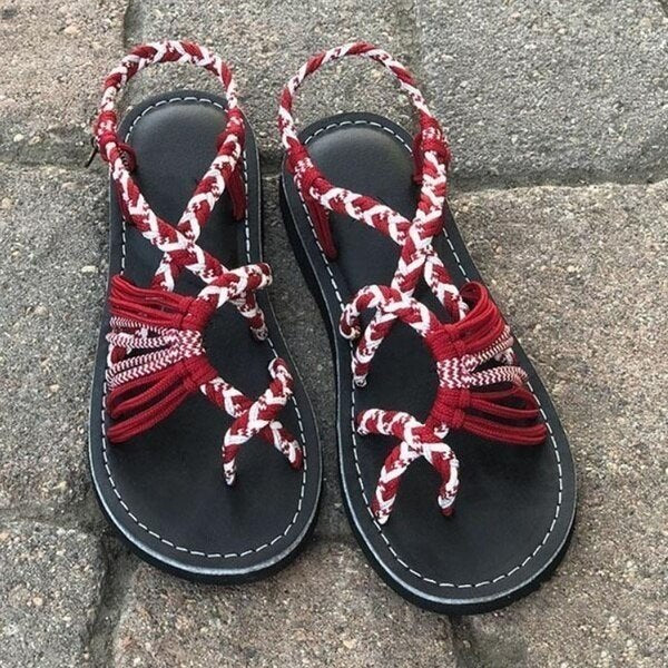 Casual Lace-Up Beach Sandals