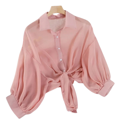 Casual Los Chiffon Shirt