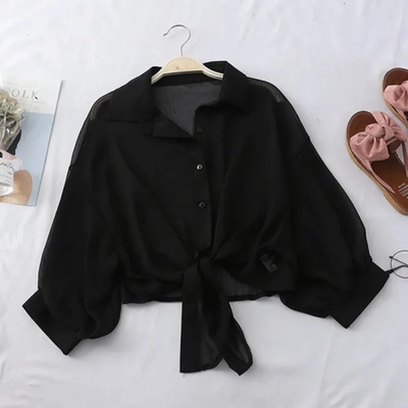 Casual Los Chiffon Shirt