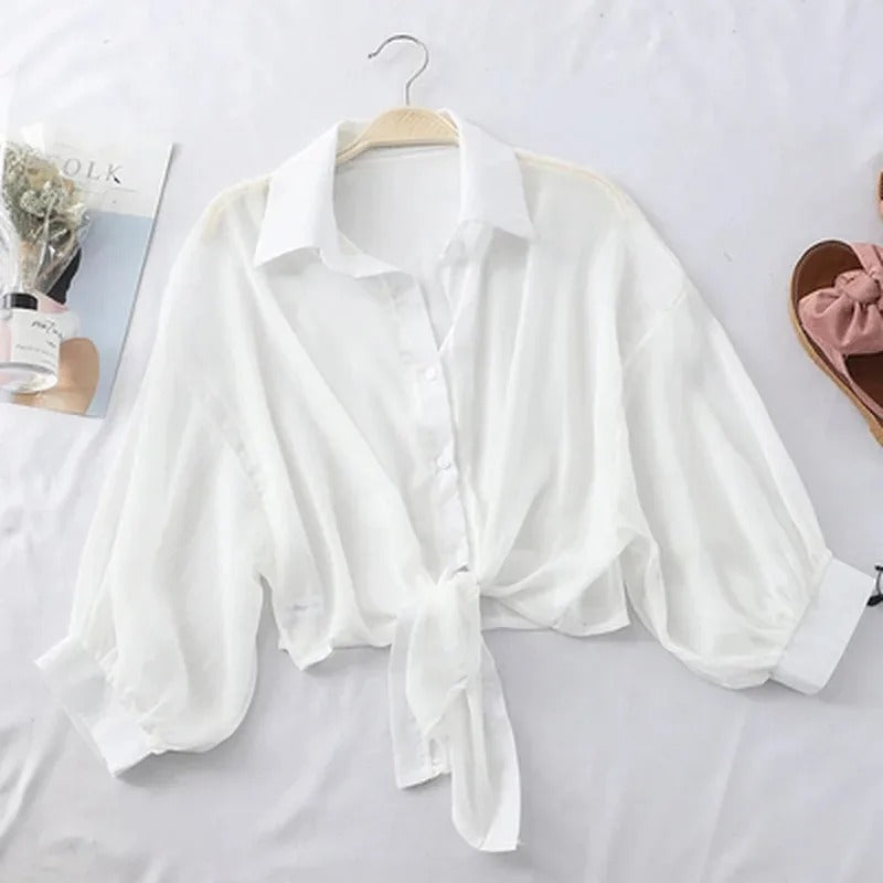 Casual Los Chiffon Shirt