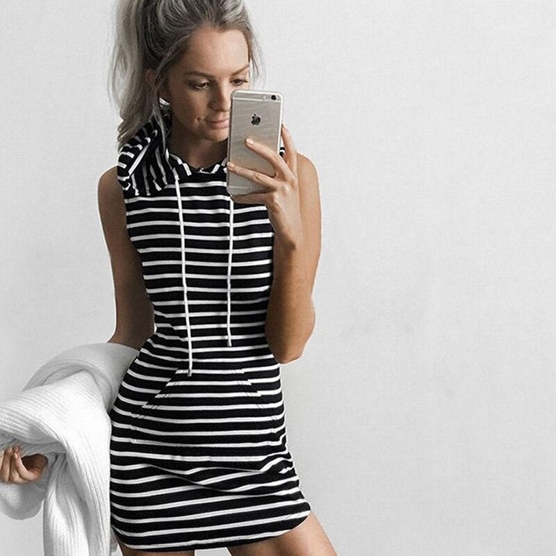 Casual Sleeveless Mini Dress