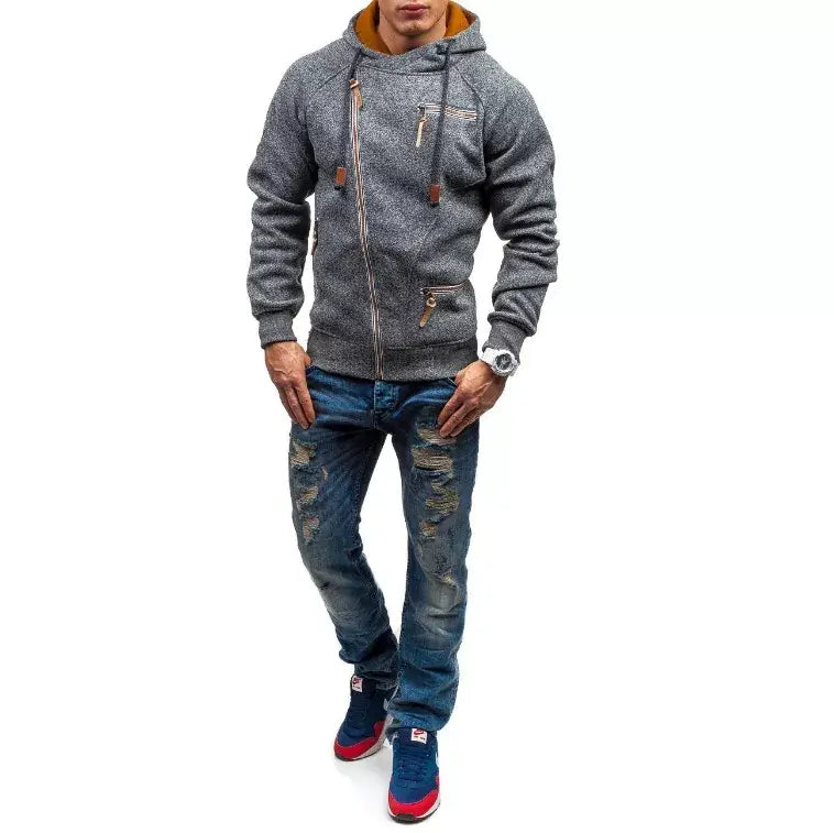 Casual Solid Long Sleeve Warm Hoodies