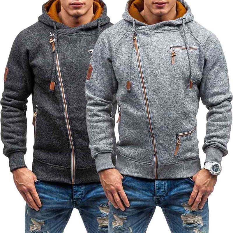 Casual Solid Long Sleeve Warm Hoodies