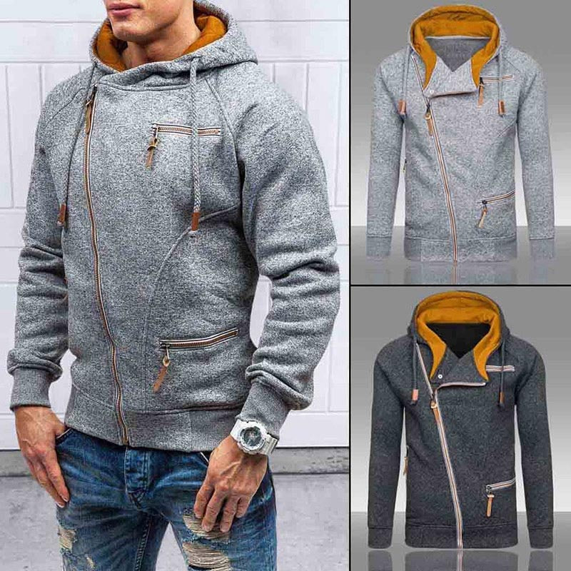 Casual Solid Long Sleeve Warm Hoodies