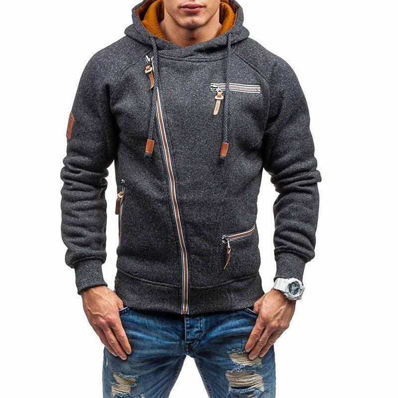 Casual Solid Long Sleeve Warm Hoodies