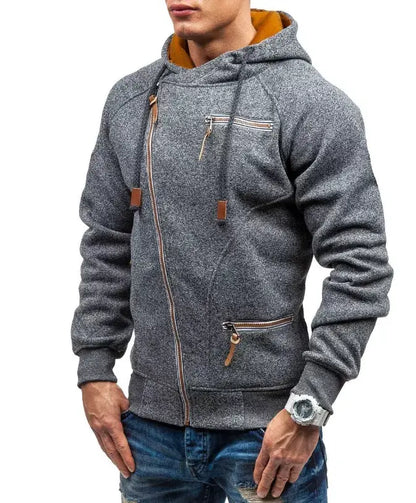 Casual Solid Long Sleeve Warm Hoodies