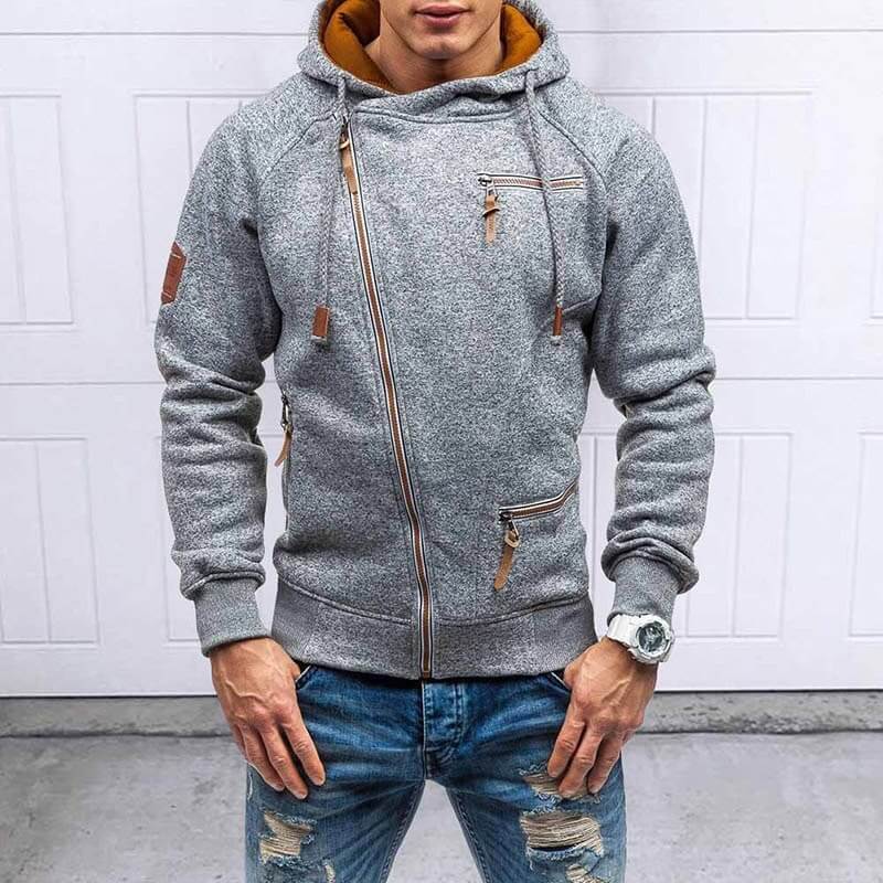 Casual Solid Long Sleeve Warm Hoodies