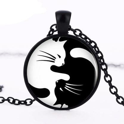 Cat Yingyang Necklace