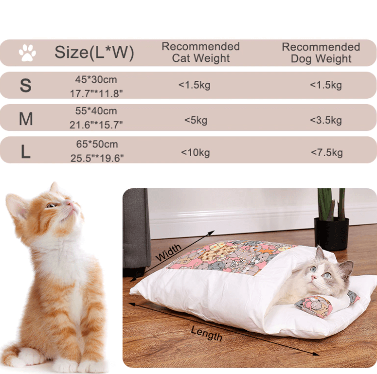 Cat sleeping bag