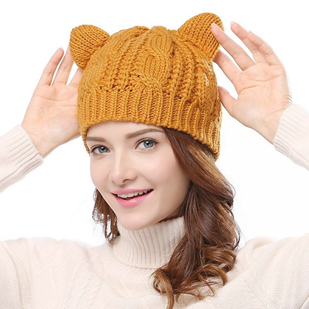 Cat's ear hat