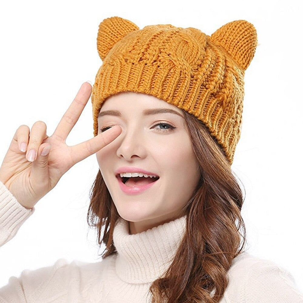 Cat's ear hat