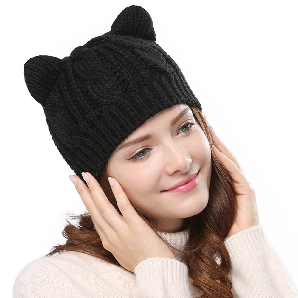 Cat's ear hat