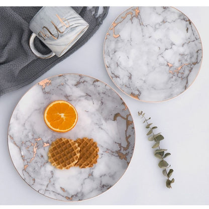 Ceramic Marble Plate