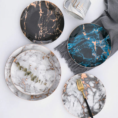 Ceramic Marble Plate