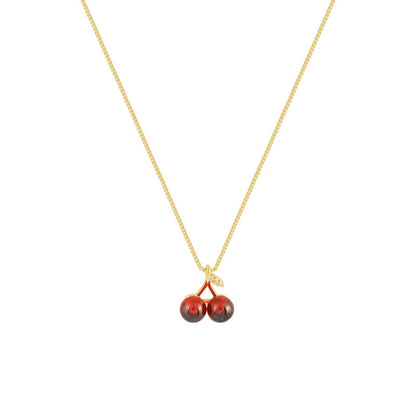 Cherry Pendant Necklace