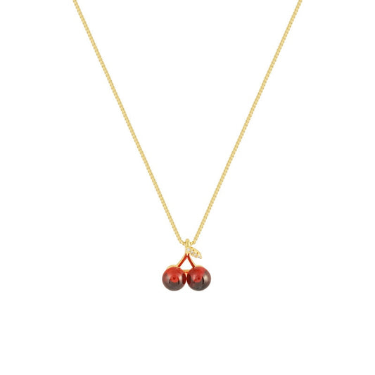 Cherry Pendant Necklace