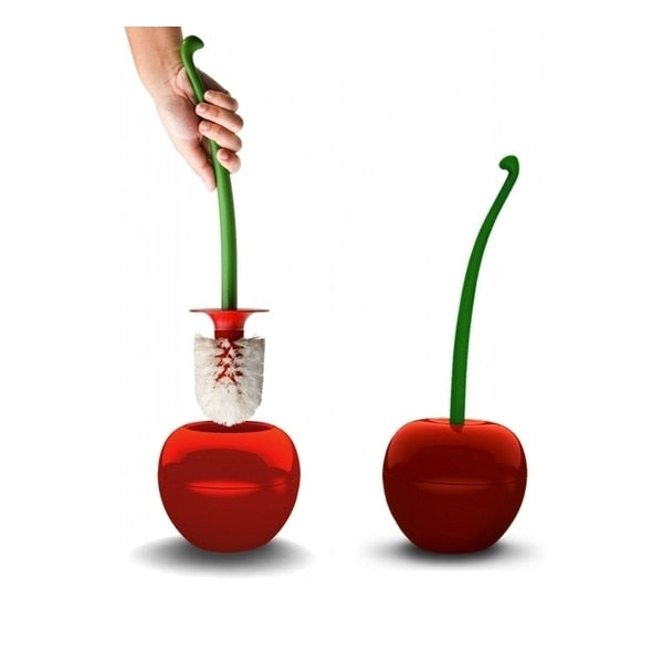 Cherry toilet brush