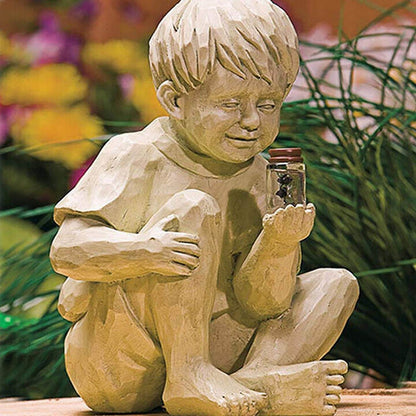 Children with Solar Flares Garden Sculptures