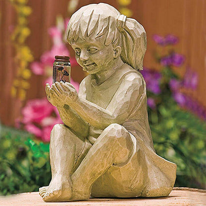 Children with Solar Flares Garden Sculptures