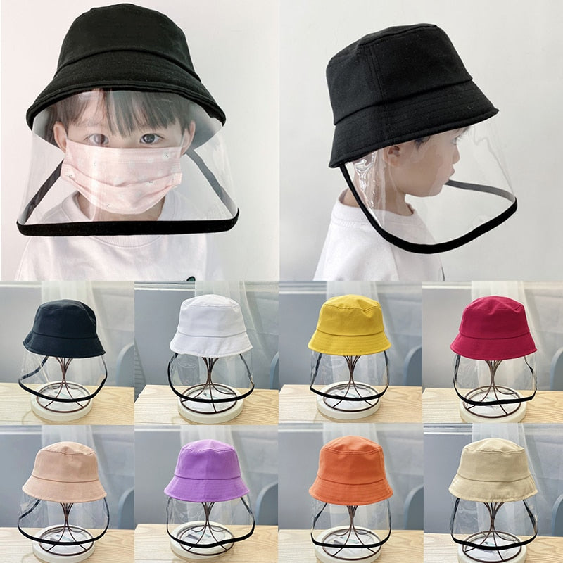 Children's Face Shield Hat