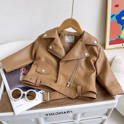Children's Leather Style Jacket