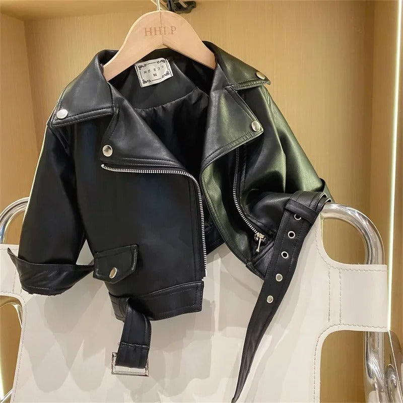 Children's Leather Style Jacket