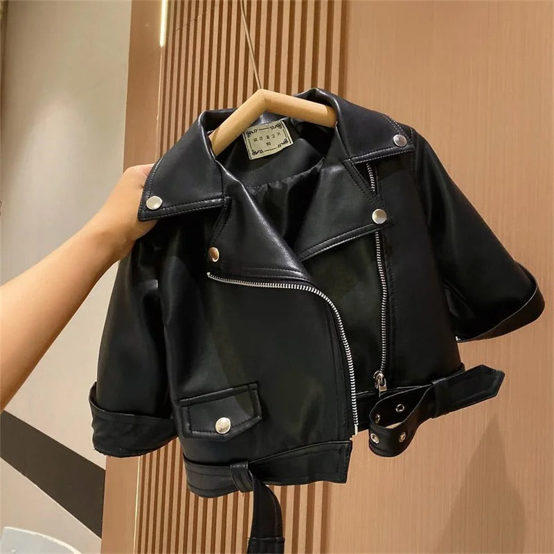 Children's Leather Style Jacket