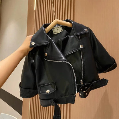 Children's Leather Style Jacket