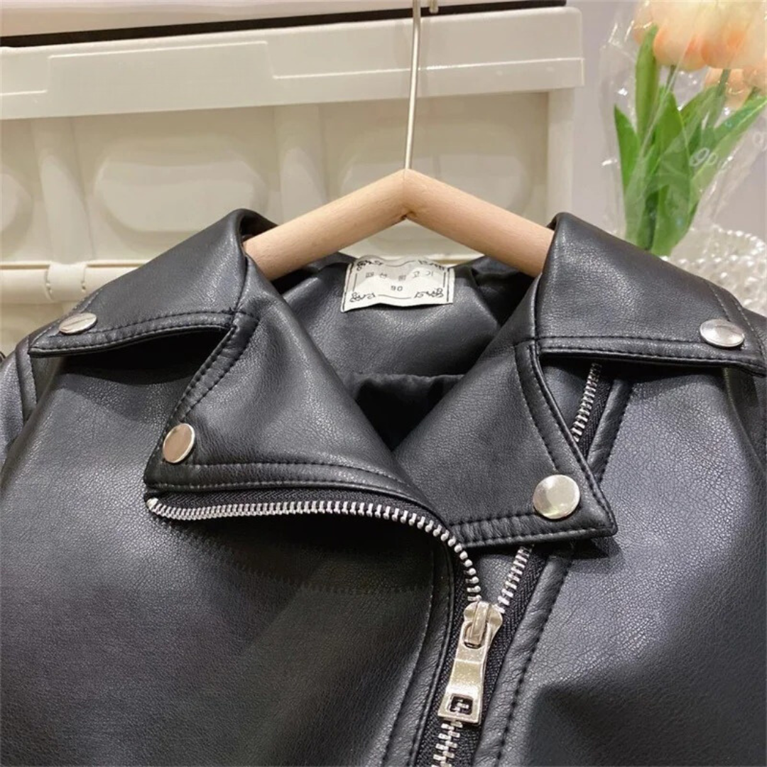 Children's Leather Style Jacket
