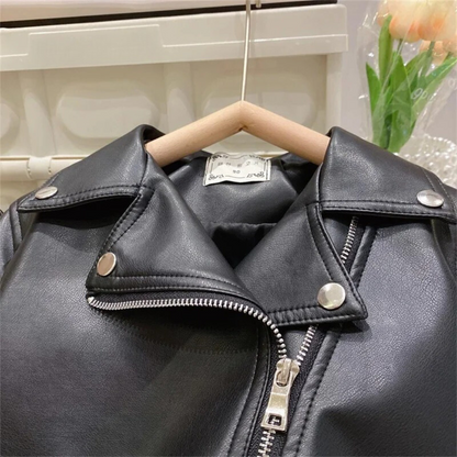 Children's Leather Style Jacket