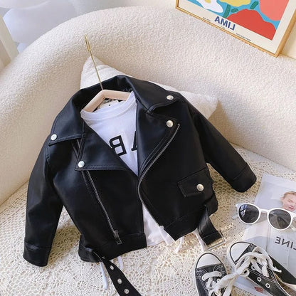 Children's Leather Style Jacket