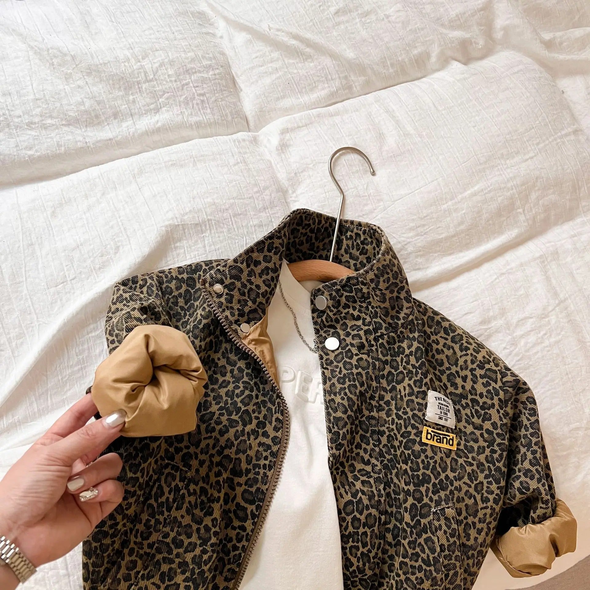 Children's Leopard Print Jacket