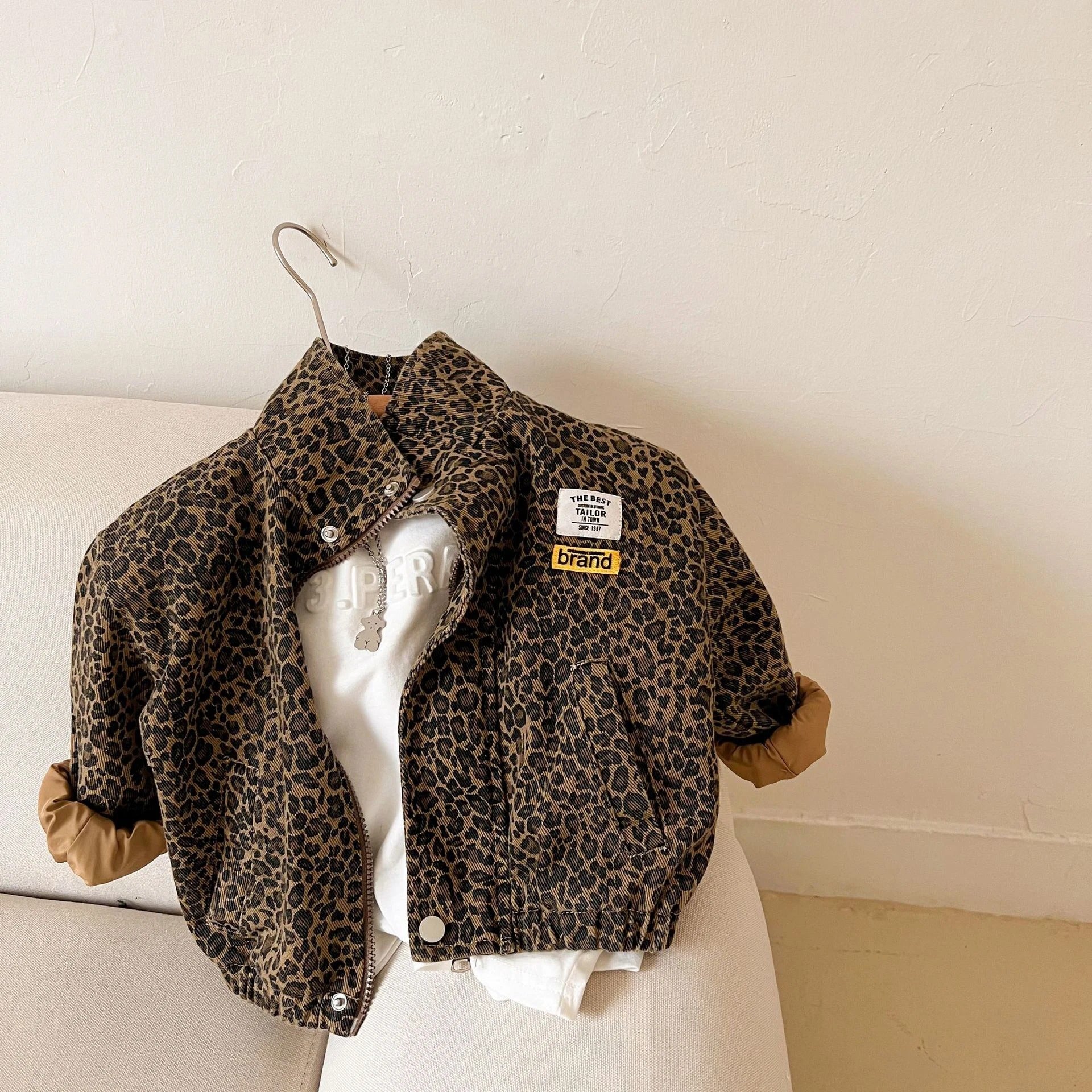 Children's Leopard Print Jacket