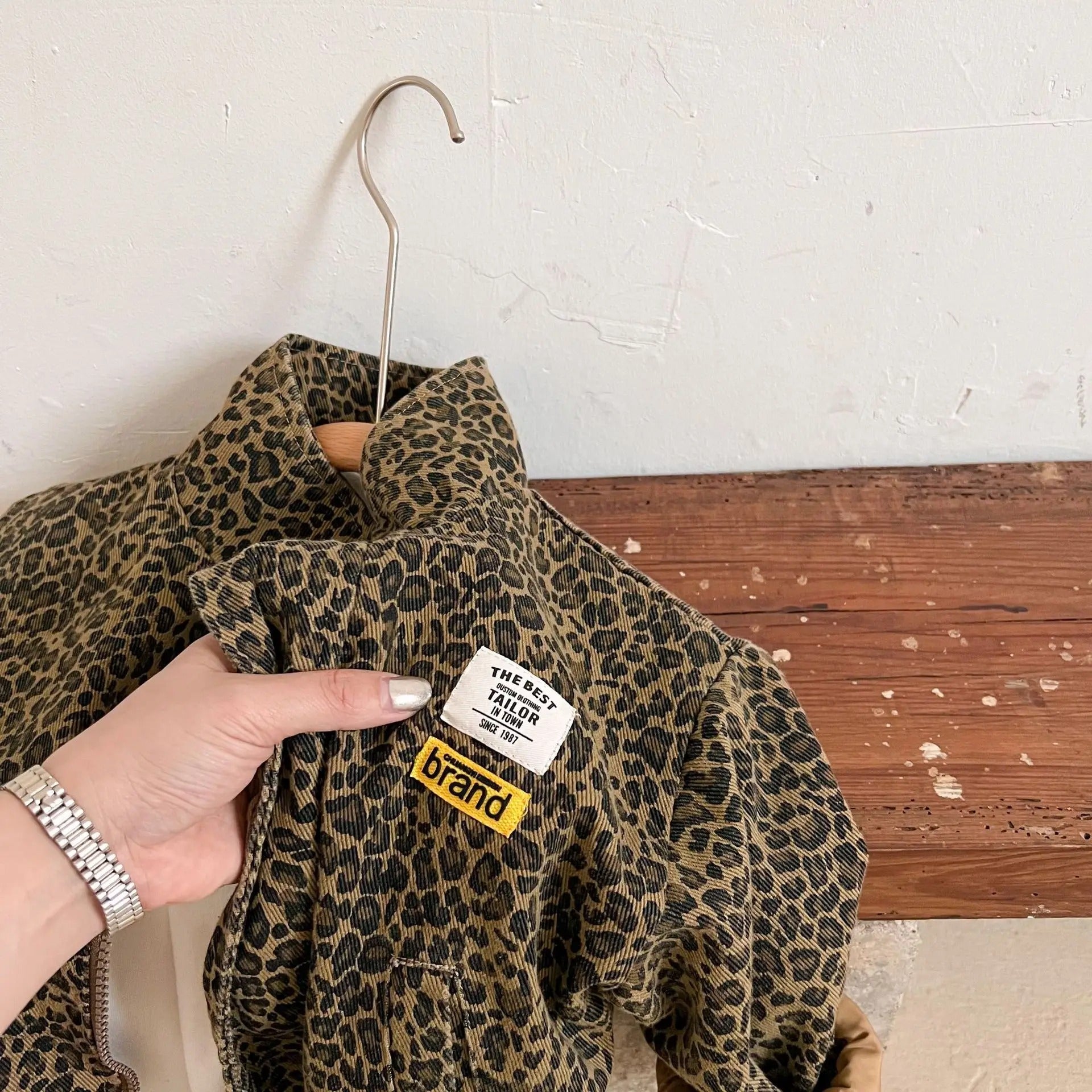 Children's Leopard Print Jacket