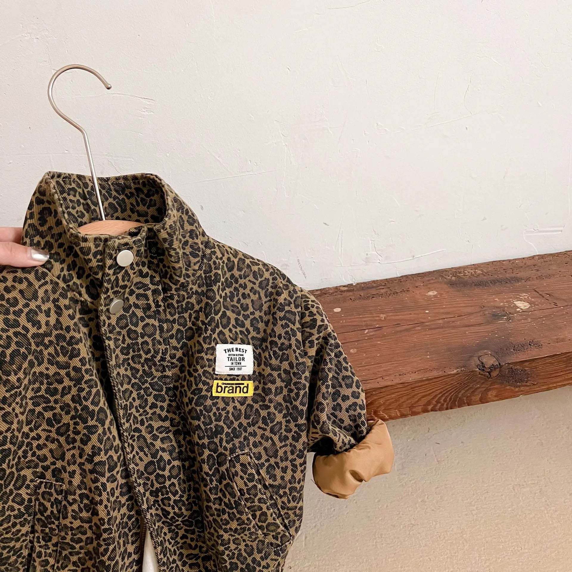 Children's Leopard Print Jacket