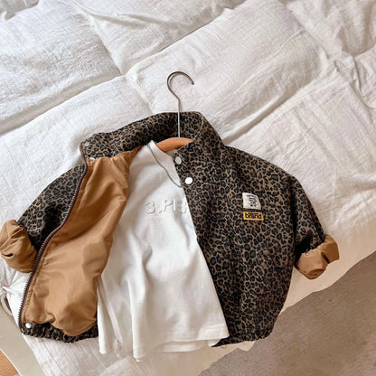 Children's Leopard Print Jacket
