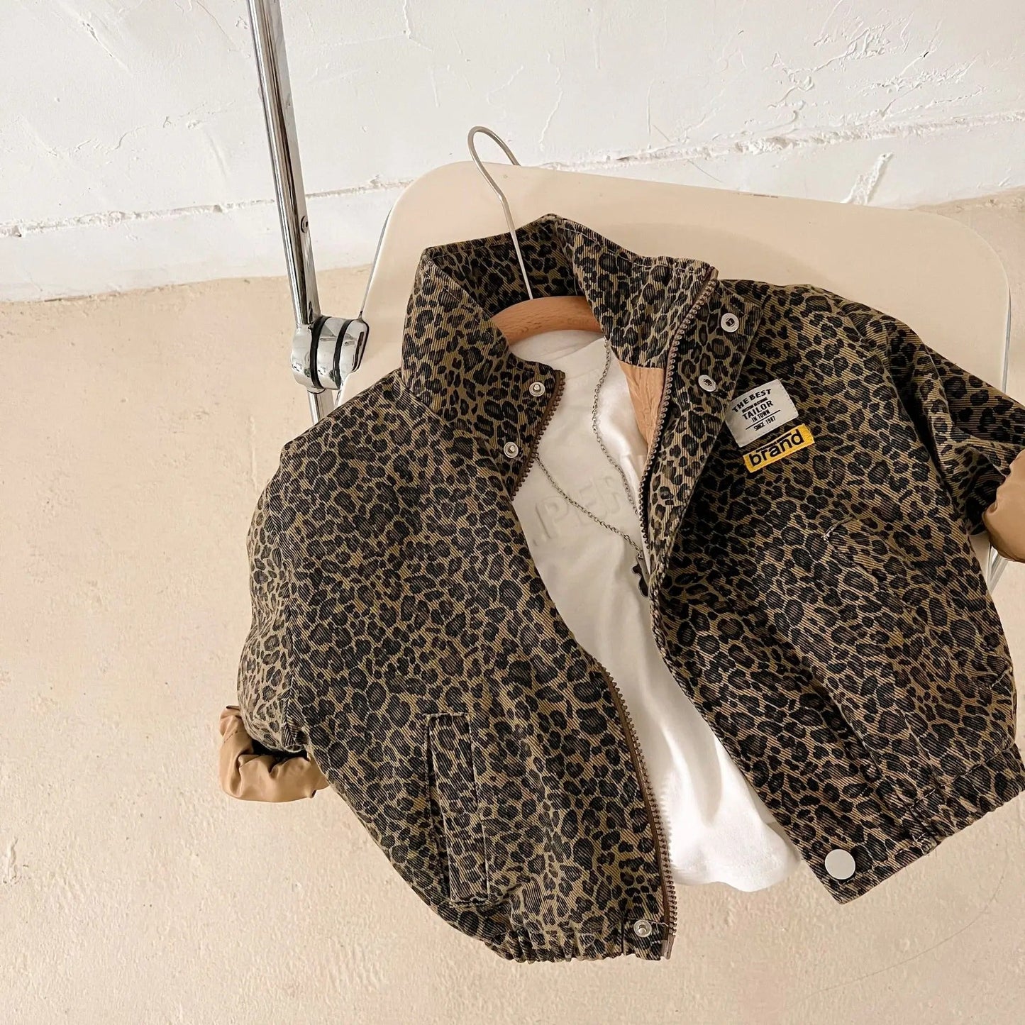 Children's Leopard Print Jacket
