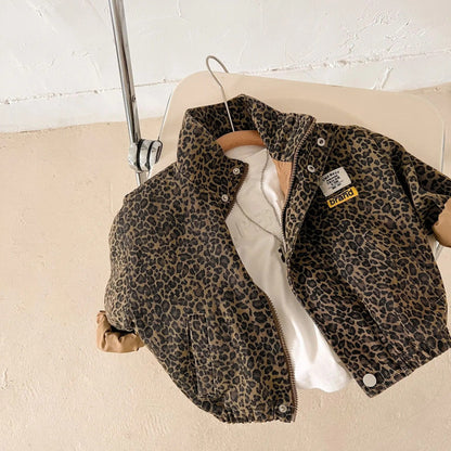 Children's Leopard Print Jacket