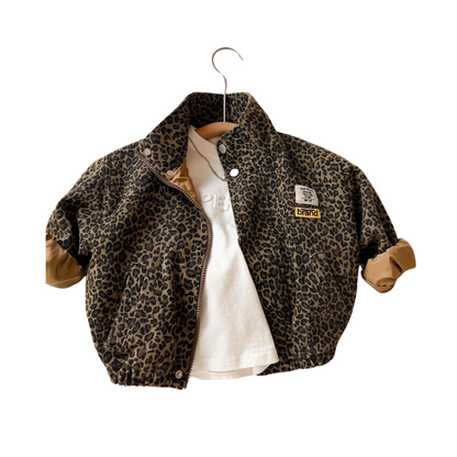 Children's Leopard Print Jacket
